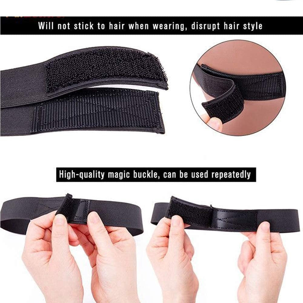PRETTYLUXHAIR - 5Pcs/Lot Adjustable Elastic Band For Wigs Making Wig